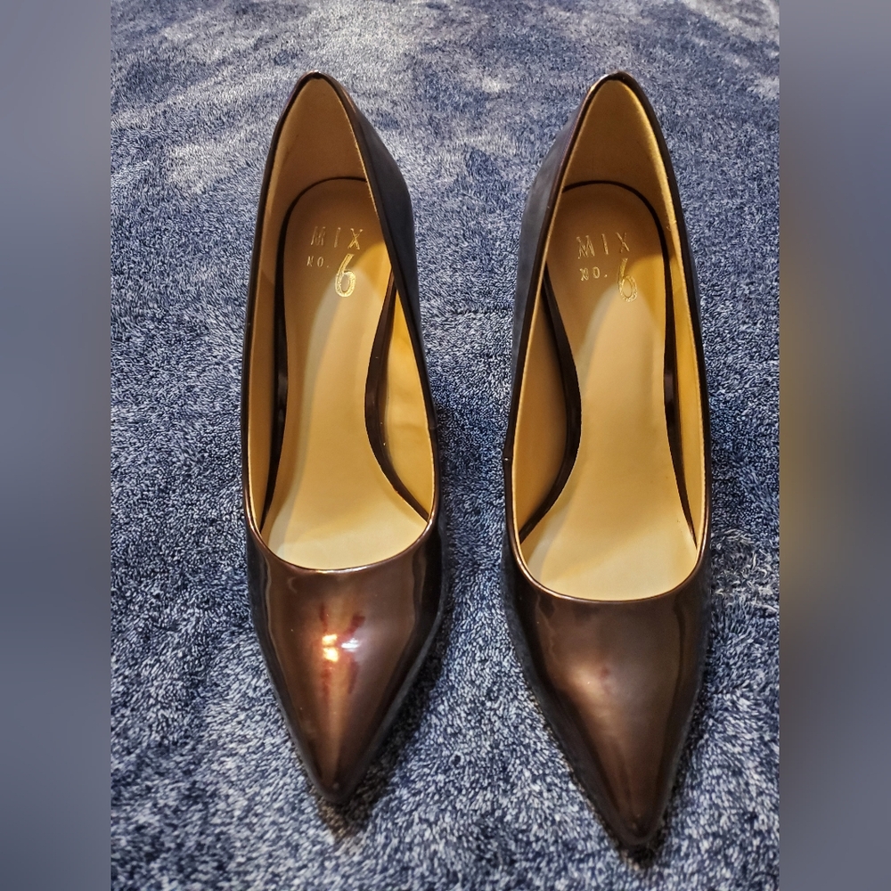 Patent Dark Plum Pump